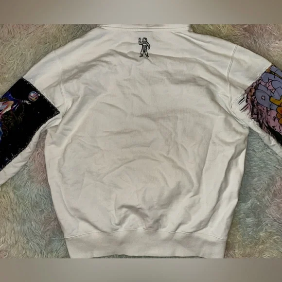 New Billionaire BOYS Club BB Trance Hoodie White Size Small - Picture 9 of 16